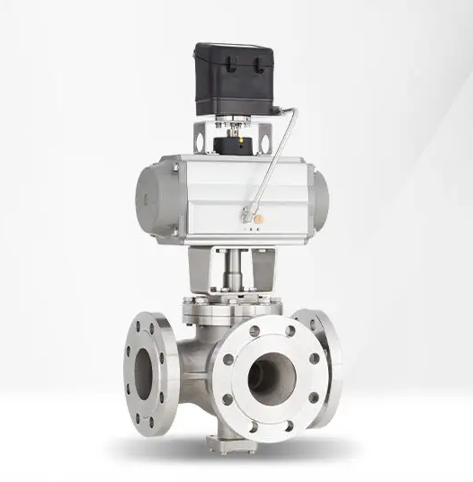 Schubert 7010 气动角阀不锈钢材质带电感