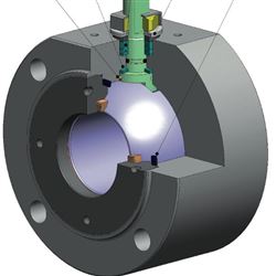 40ANSI150-300OMAL 不锈钢球阀超晶圆 PN16