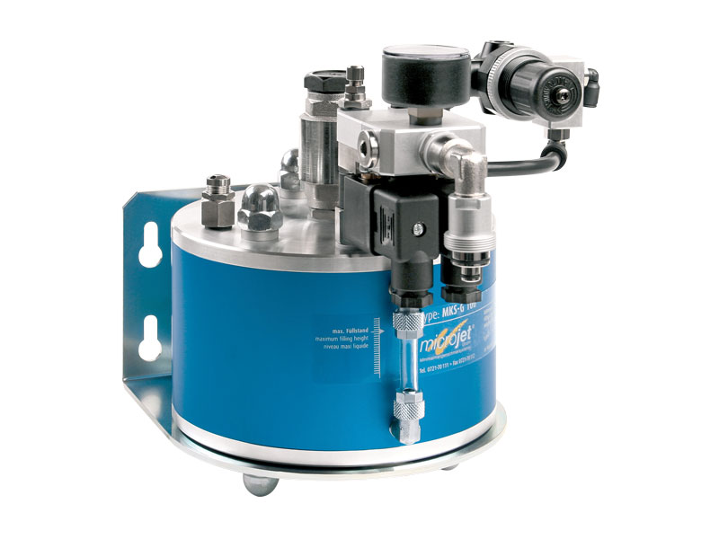 Microjet  MKS-G100润滑油箱低消耗润滑技术