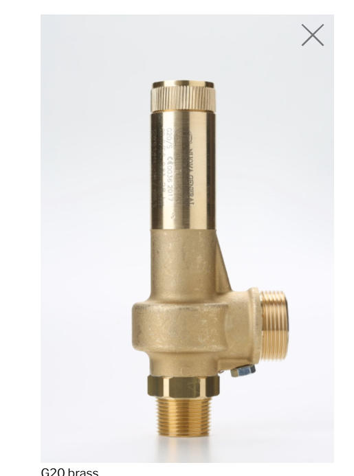 意大利Nuova General G20黄铜管道安全阀