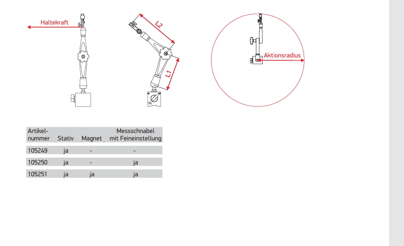 德国HG机械测量表座尺寸 220