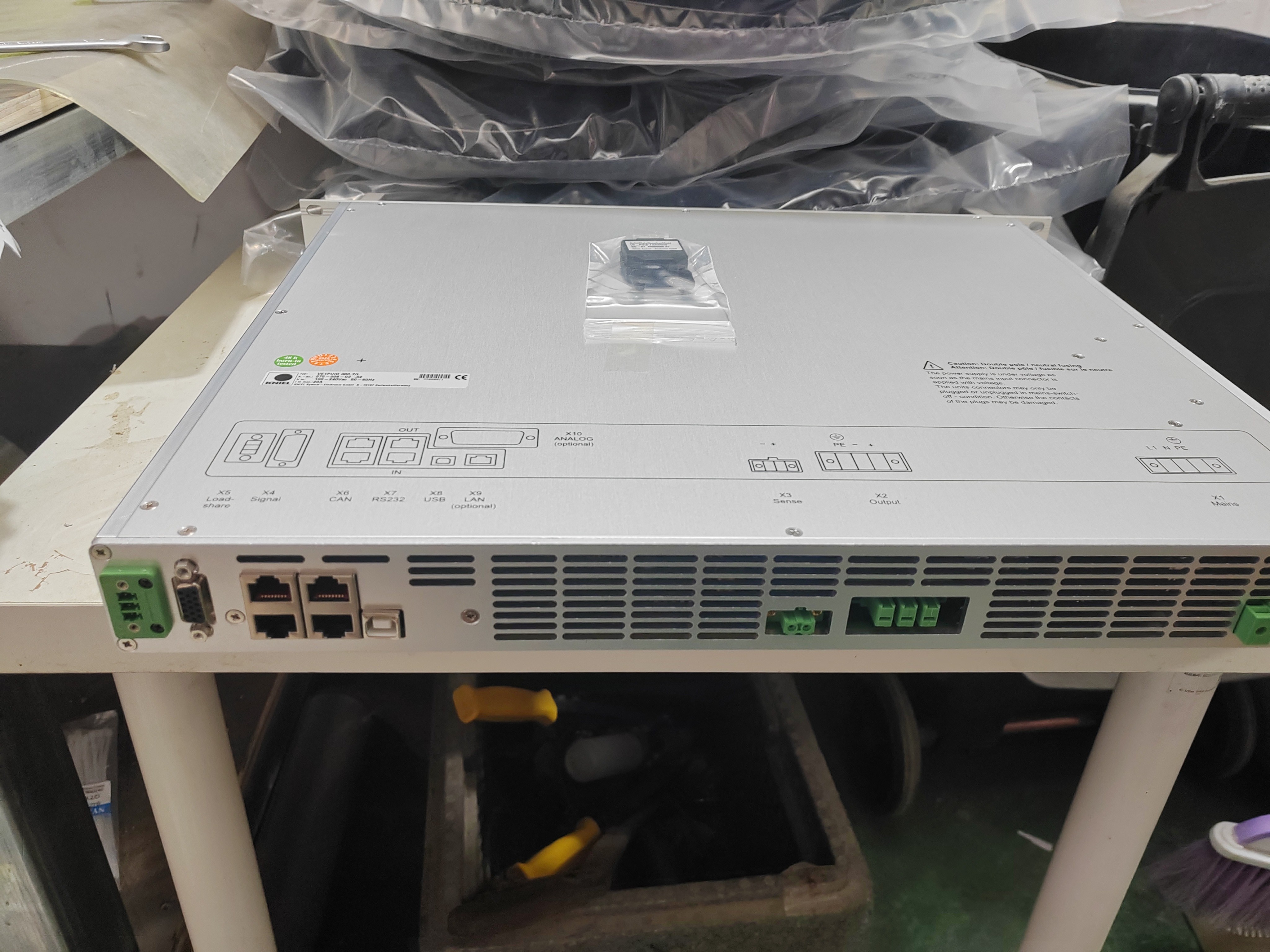 德国Kniel DSP控制电源虚拟检测线功能：无物理布线的静态电压降补偿方案