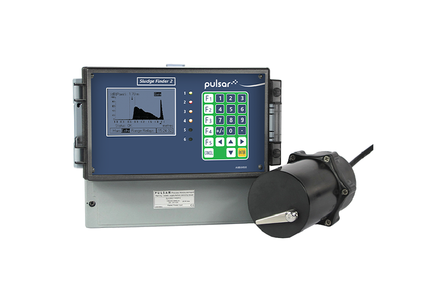 Pulsar Sludge Finder 2测量仪用于污水处理